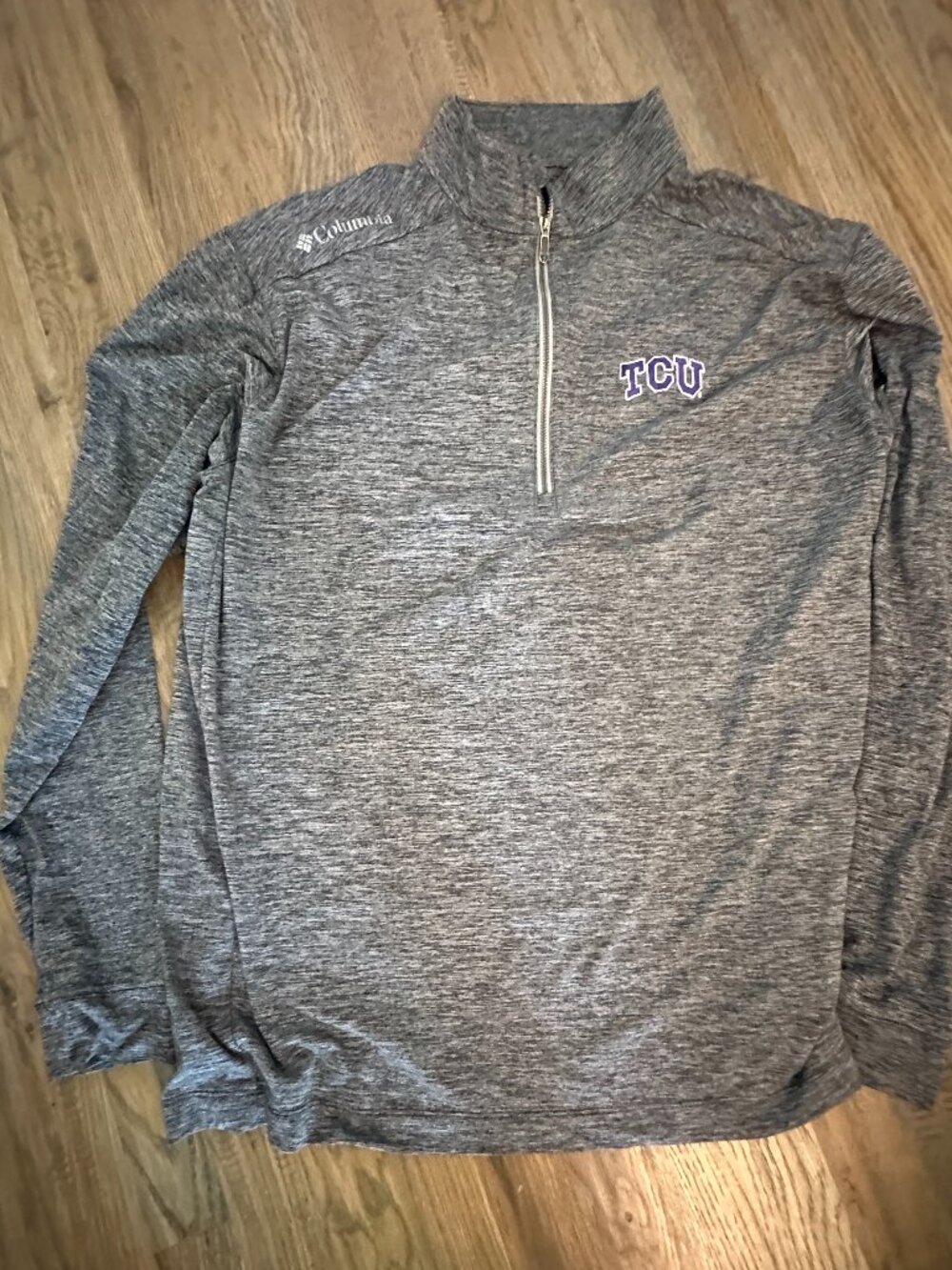 TCU Quarter Zip Size XL